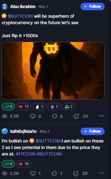 buttcoin токен