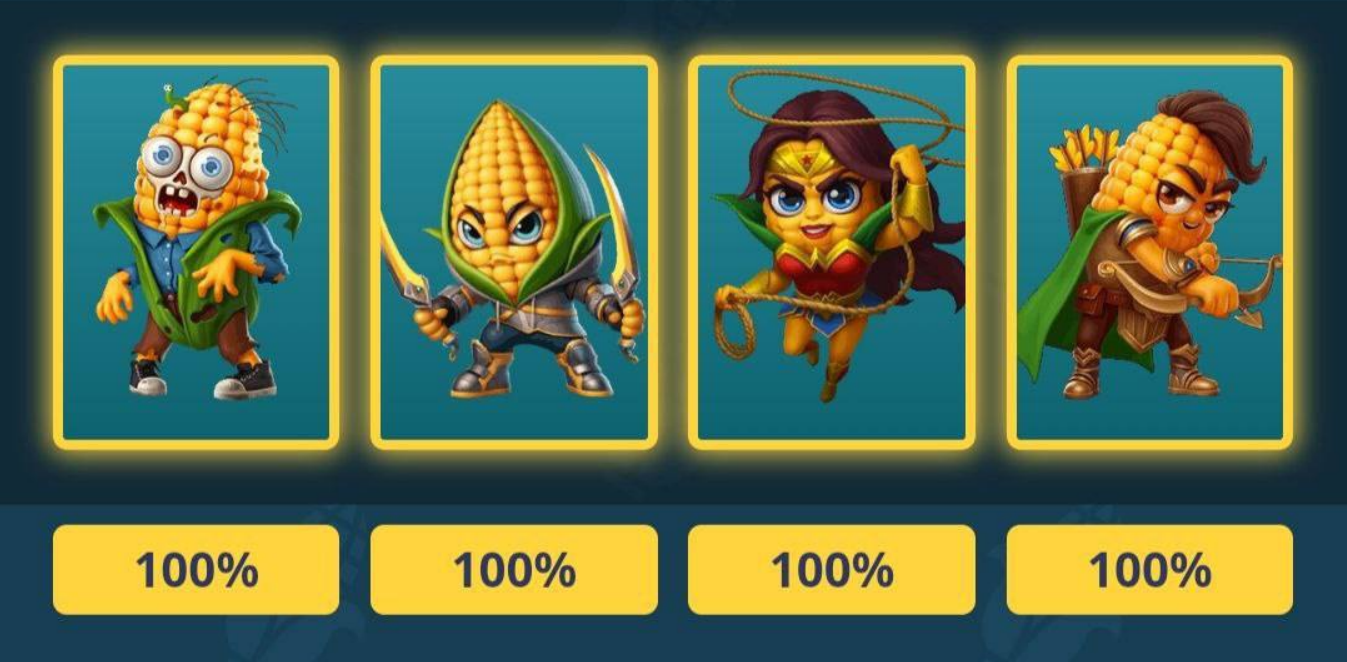Corn Battles комбо дня Corn Battles комбо дня