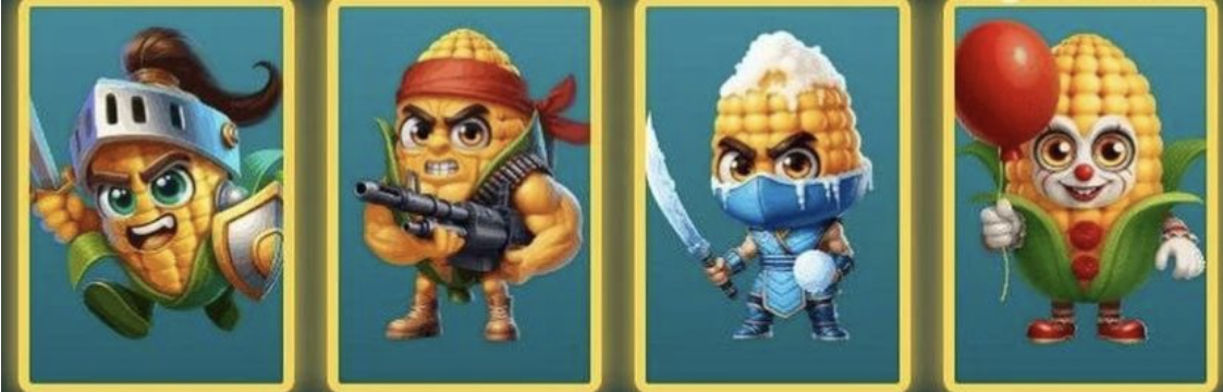 Corn Battles комбо дня Corn Battles комбо дня