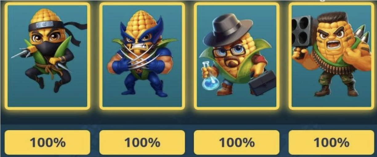 Corn Battles комбо дня Corn Battles комбо дня
