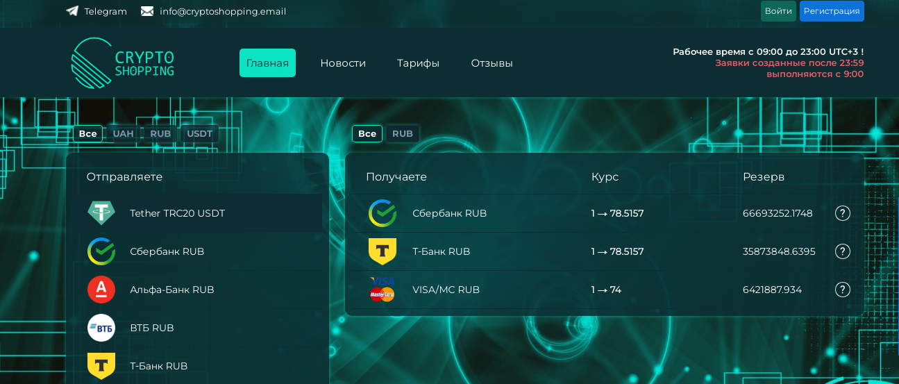 cryptoshopping ru обменник