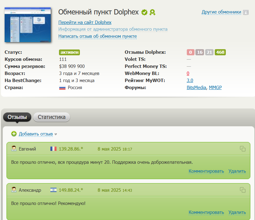 dolphex io