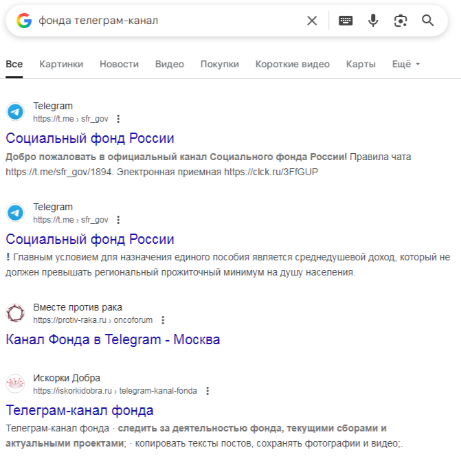 фонда телеграм канал фонда телеграм канал