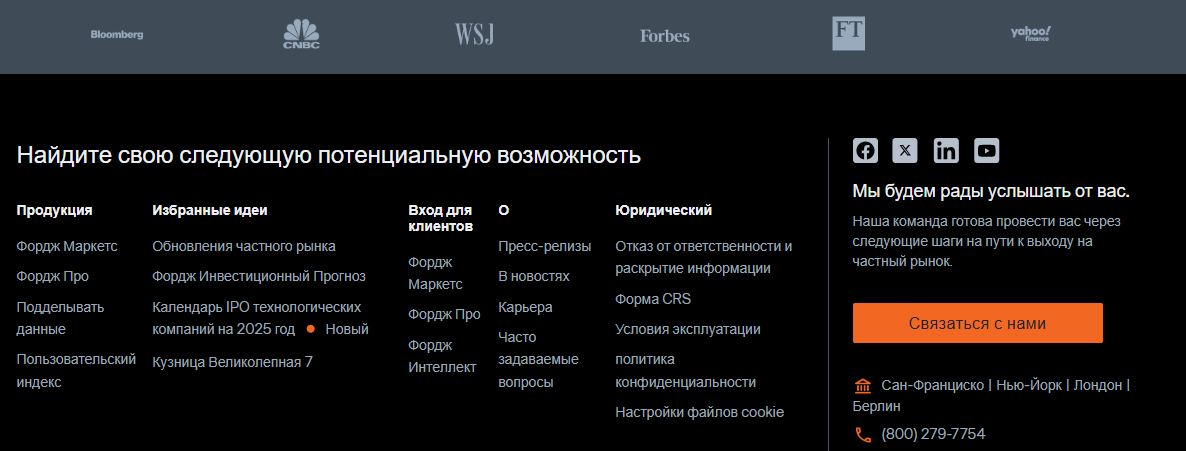 forge биржа