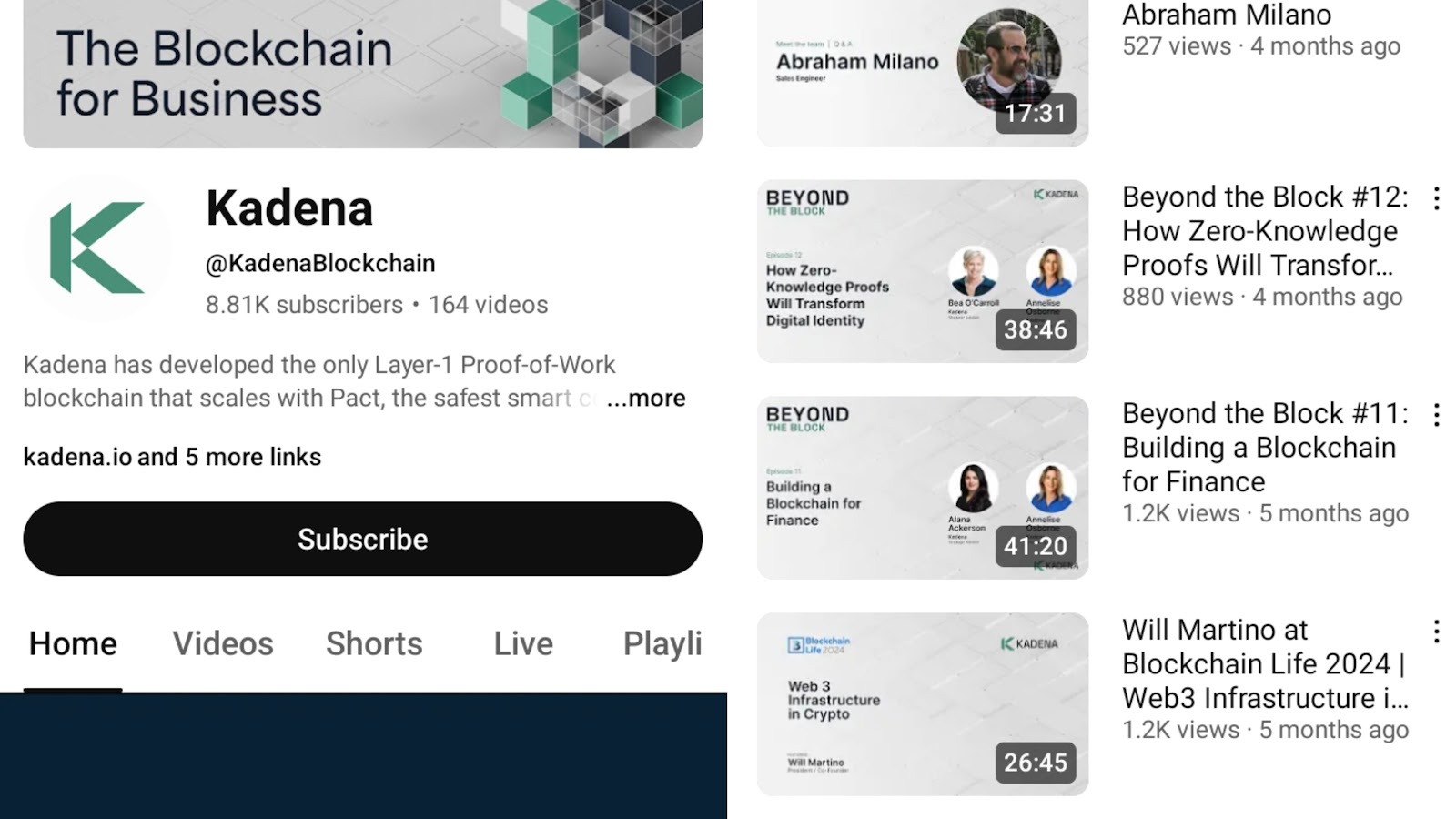 kadena coin разработчики