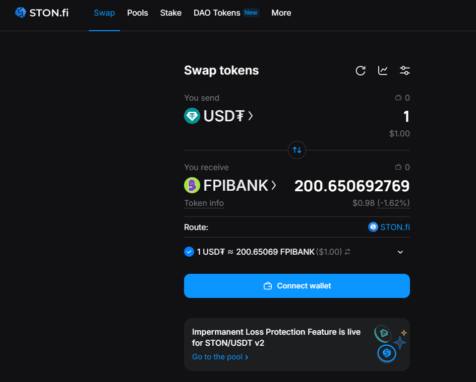 как называется валюта фпи банка