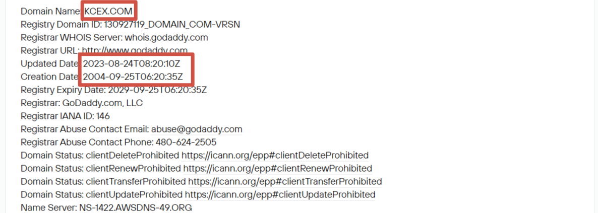 kcex api