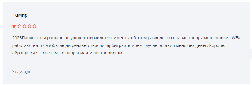 lwex биржа отзывы