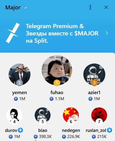 major coin криптовалюта
