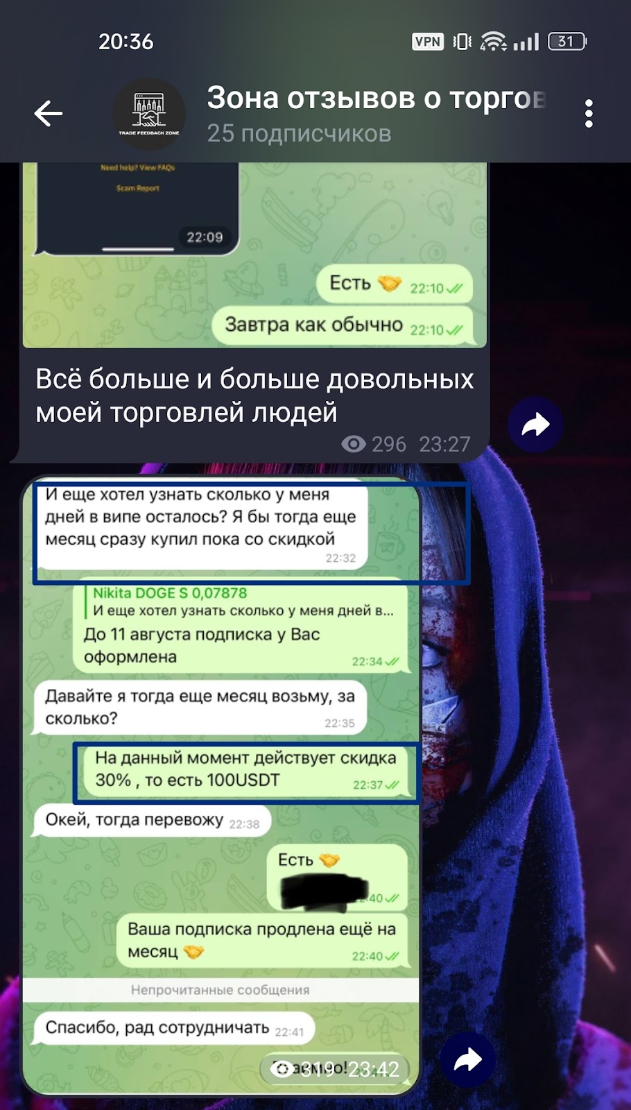 марк золотарев телеграмм отзывы