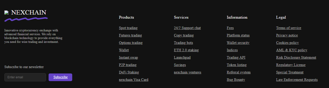 nexchain net