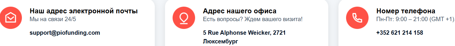 Piofunding отзывы