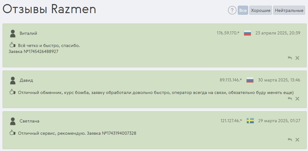 razmen отзывы