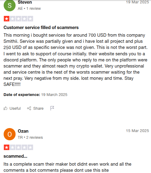 smithii io отзывы