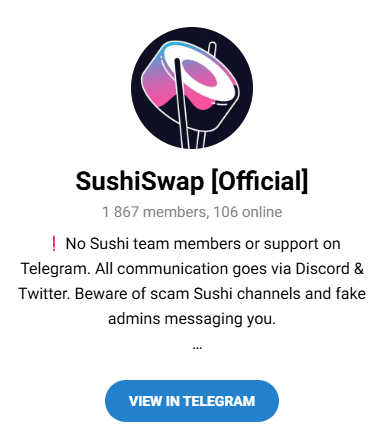 sushi swap биржа