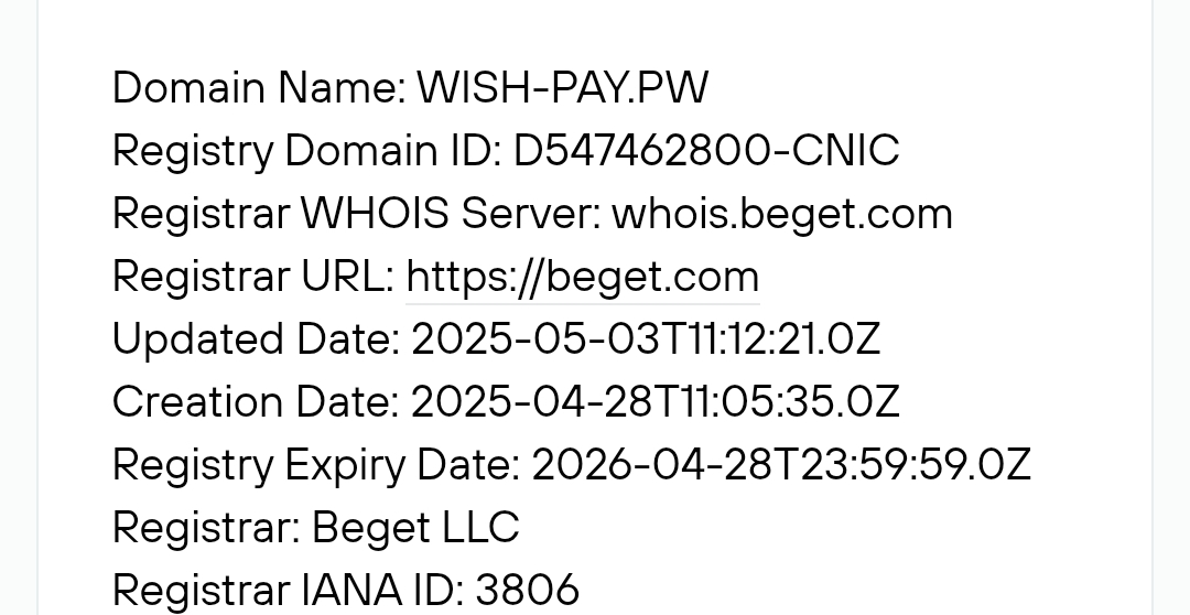 wish pay
