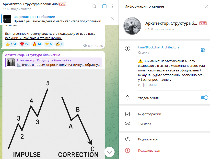 Архитектор Структура блокчейна