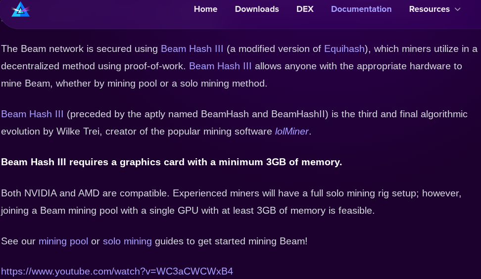 beam crypto