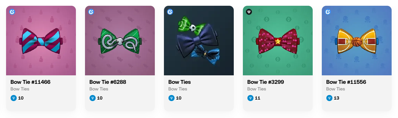 bow tie nft gift