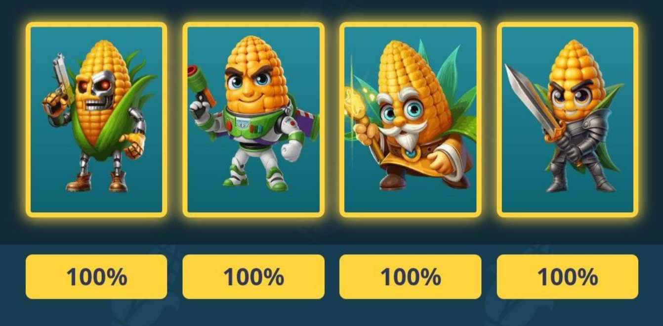 Corn Battles комбо дня Corn Battles комбо дня