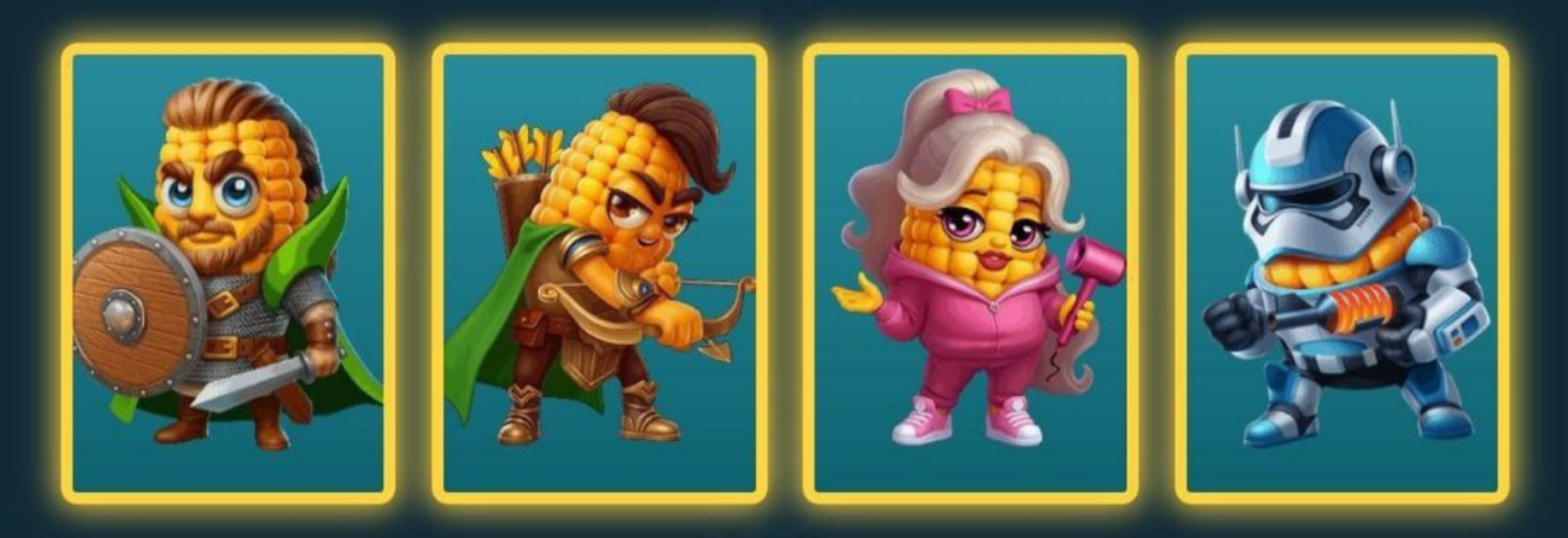 Corn Battles комбо дня Corn Battles комбо дня