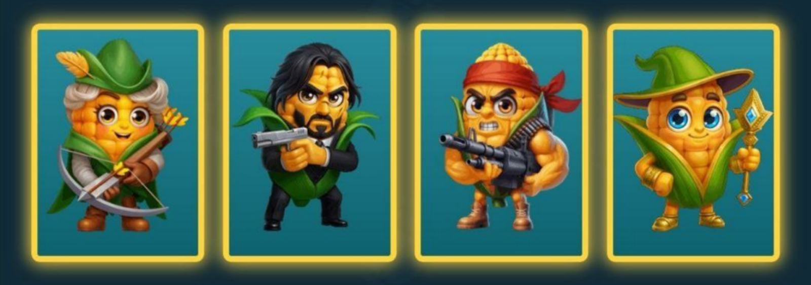 Corn Battles комбо дня Corn Battles комбо дня