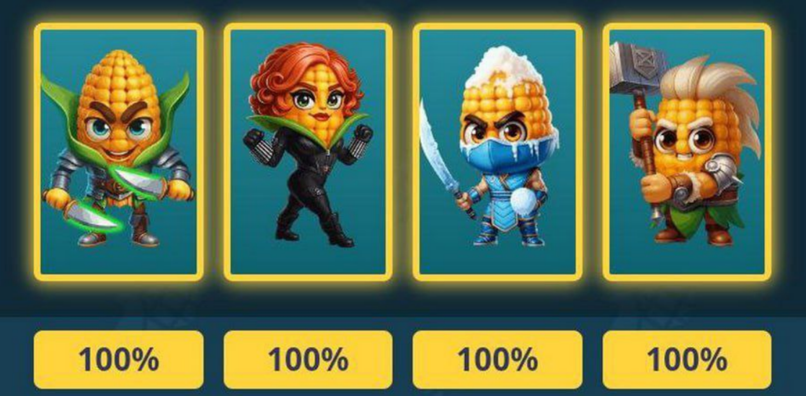 Corn Battles комбо дня Corn Battles комбо дня