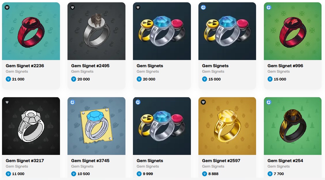 gem signet nft telegram