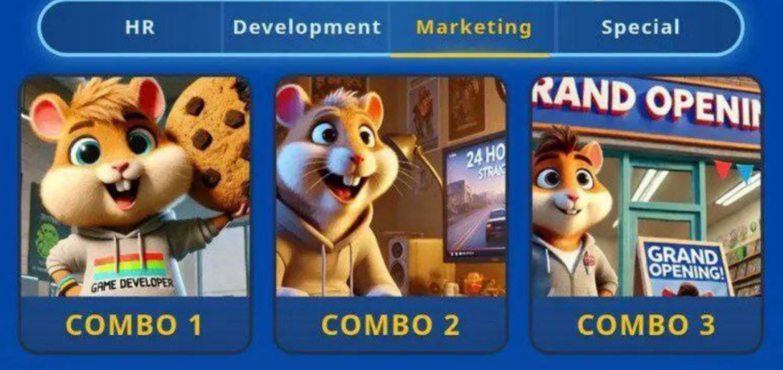Hamster GameDev комбо дня