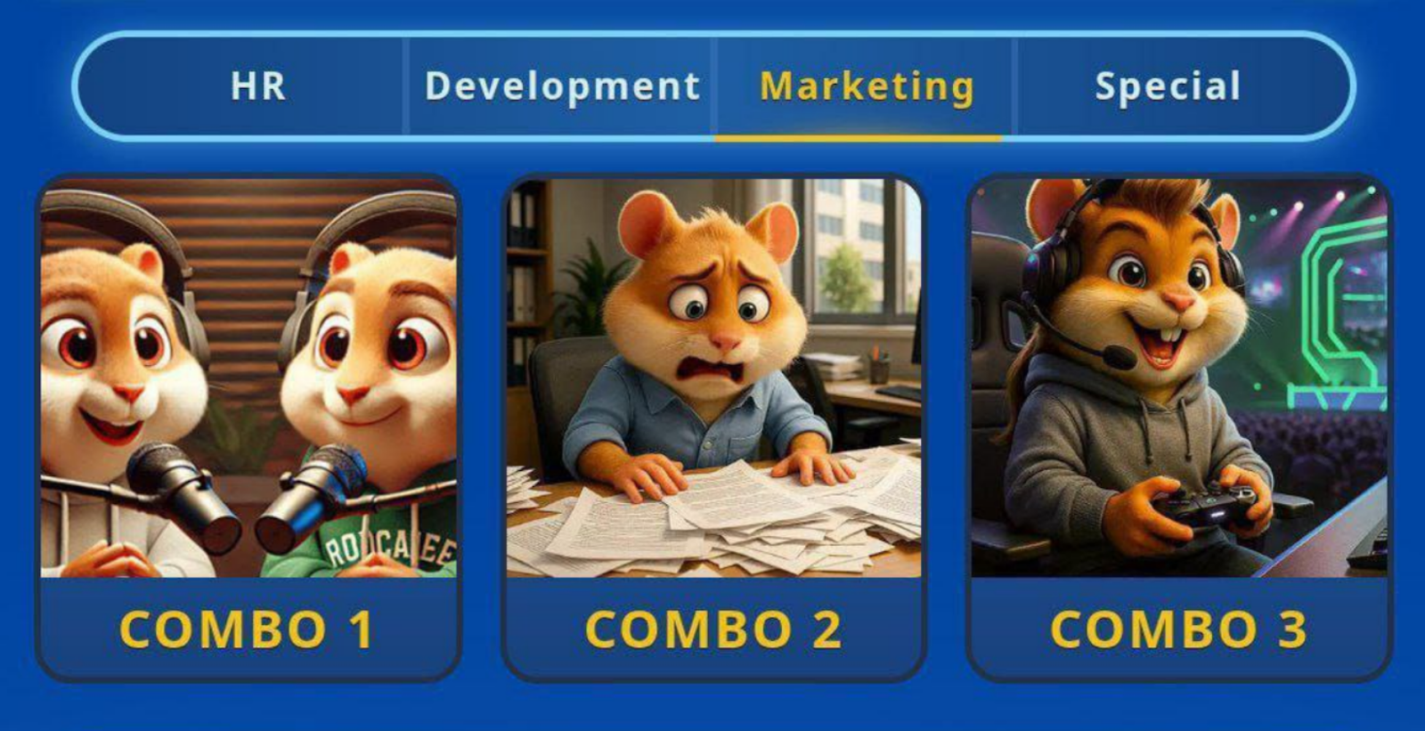 Hamster GameDev комбо дня Hamster GameDev комбо дня