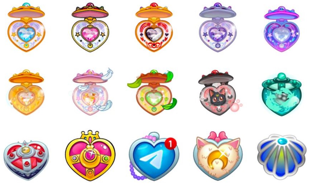 heart locket tg