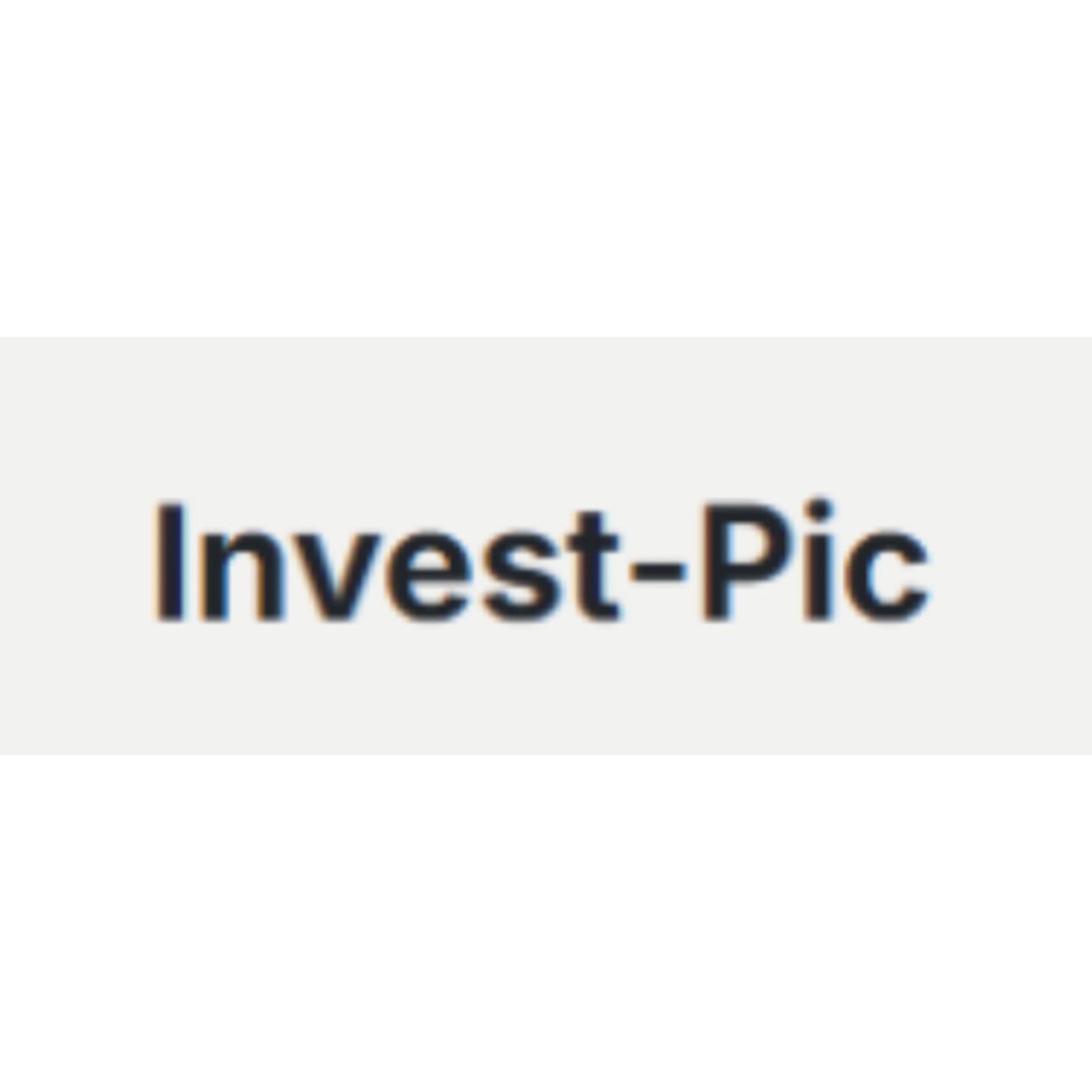 Invest Pic
