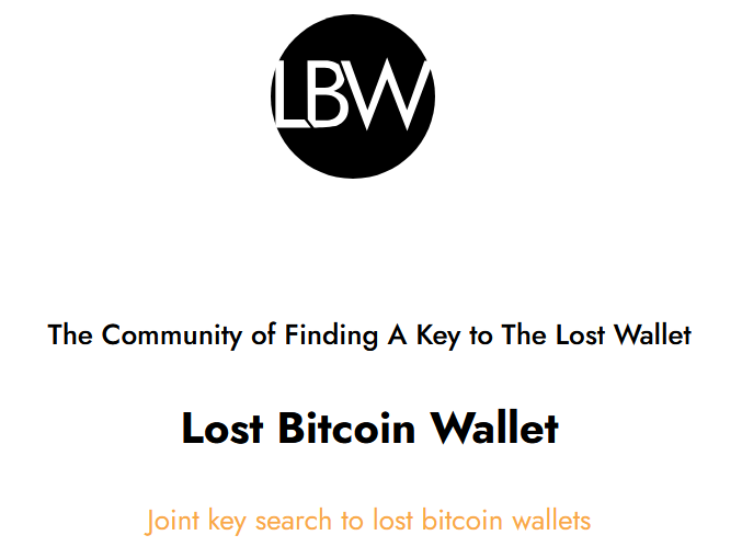 lost bitcoin wallet