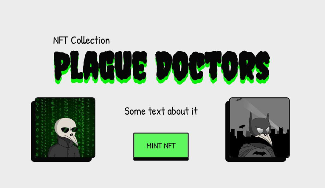 nft plague doctor telegram