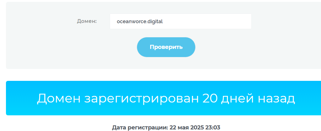 oceanworce digital отзывы