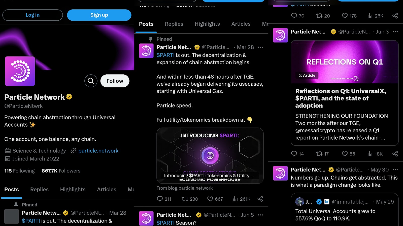 parti новости крипты