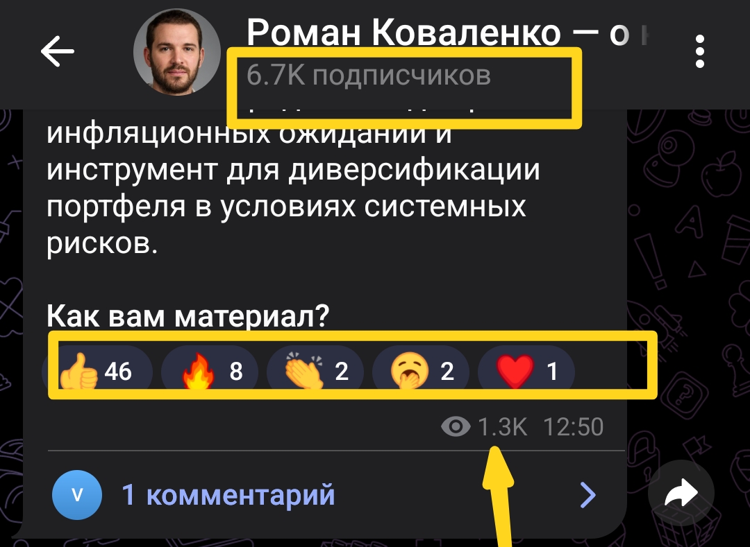 роман коваленко телеграм канал