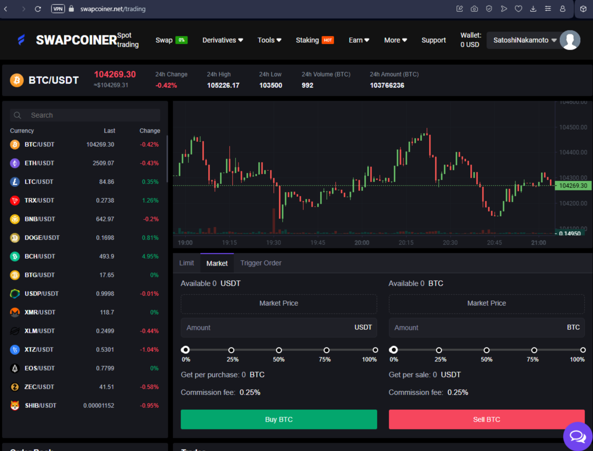 SwapCoiner net