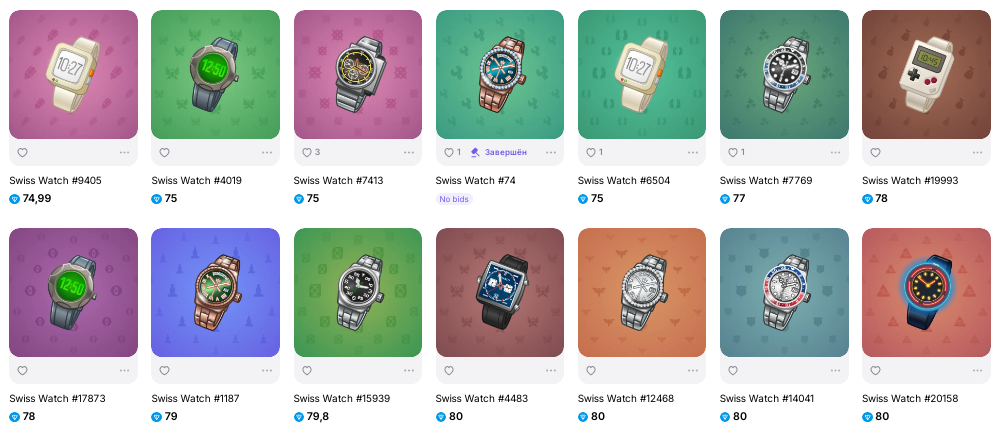 swiss watch nft
