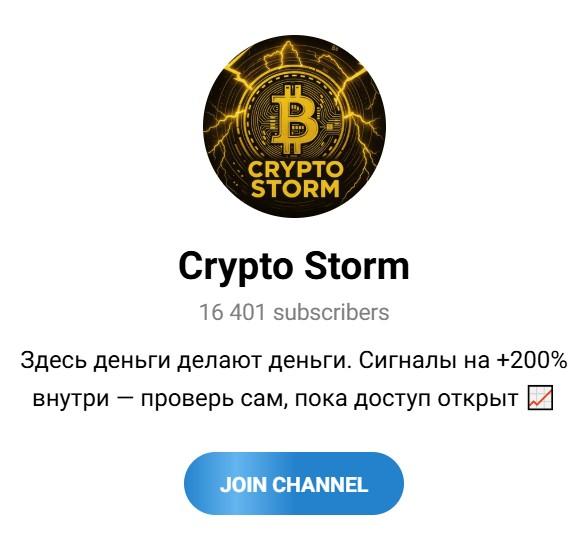 телеграмм канал crypto storm отзывы