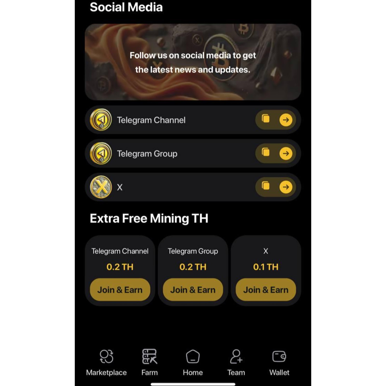 TeraHash Crypto Mining