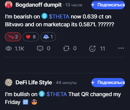 Theta Network криптовалюта
