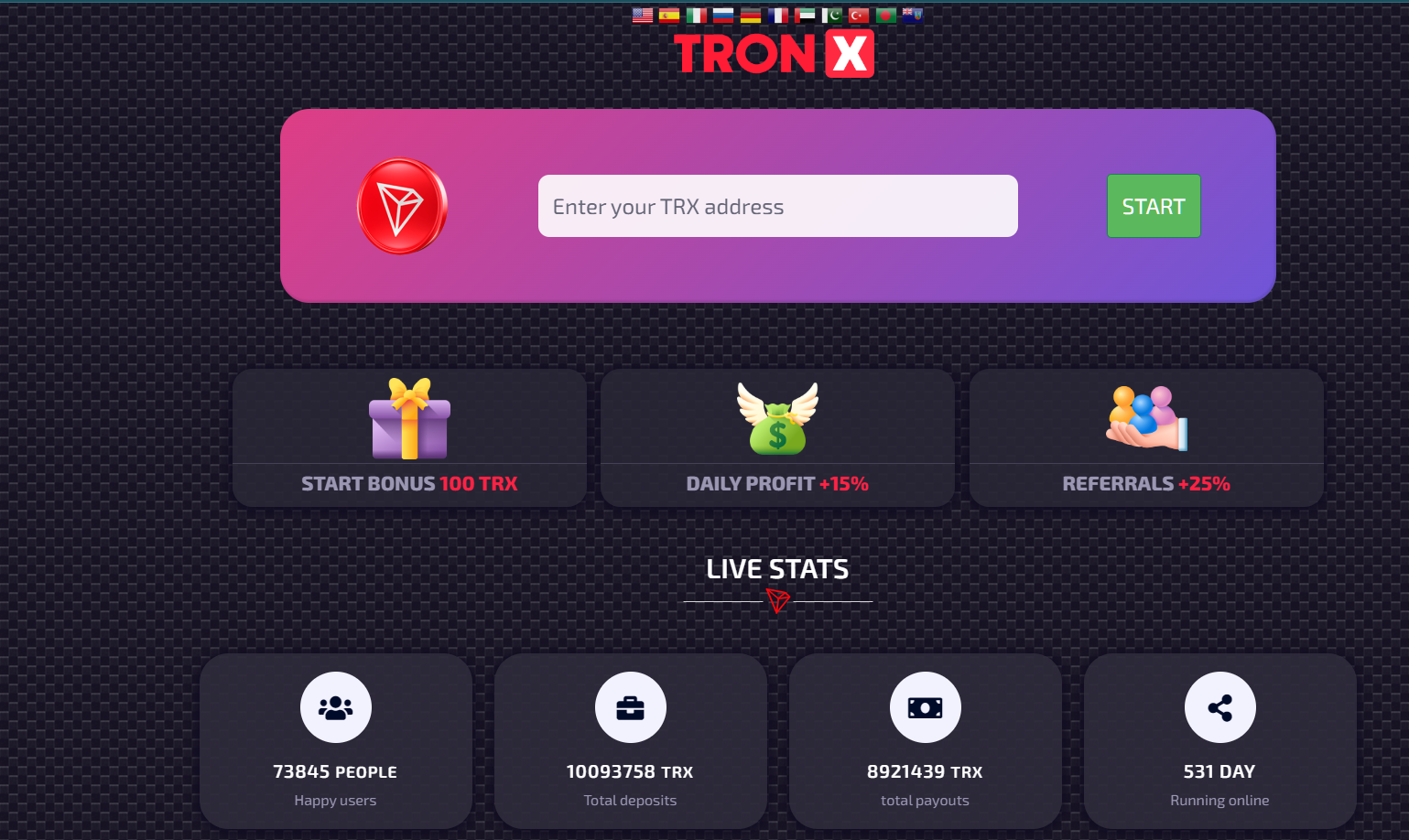 Tron x