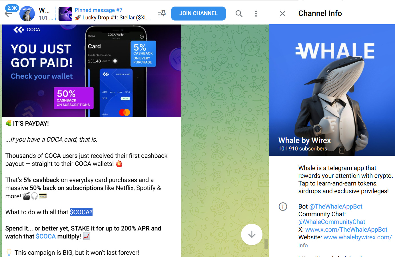 whale app