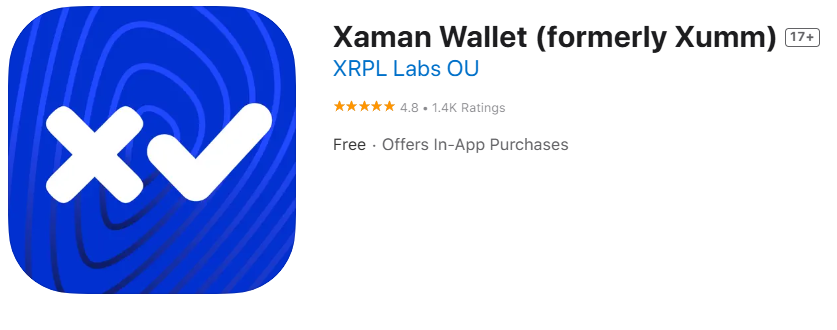 Xaman кошелек