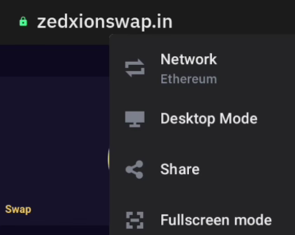 zedxion Swap