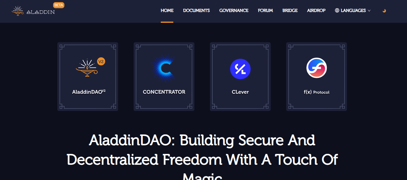 Aladdin DAO