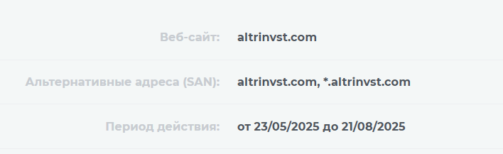 altrinvst биржа