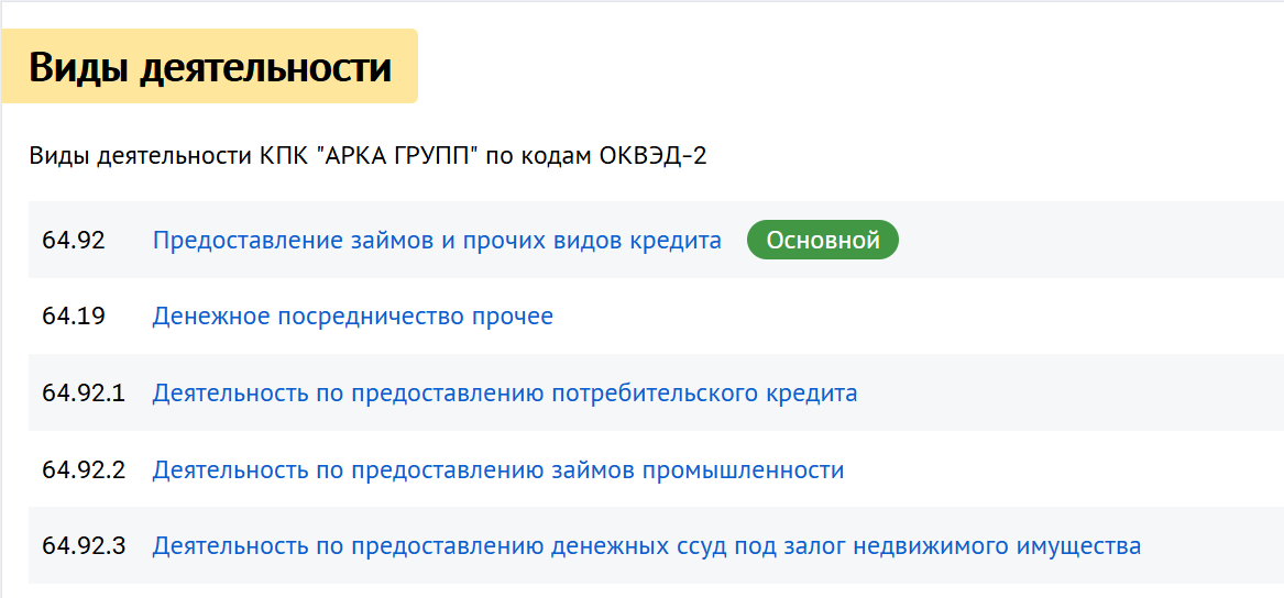 арка групп