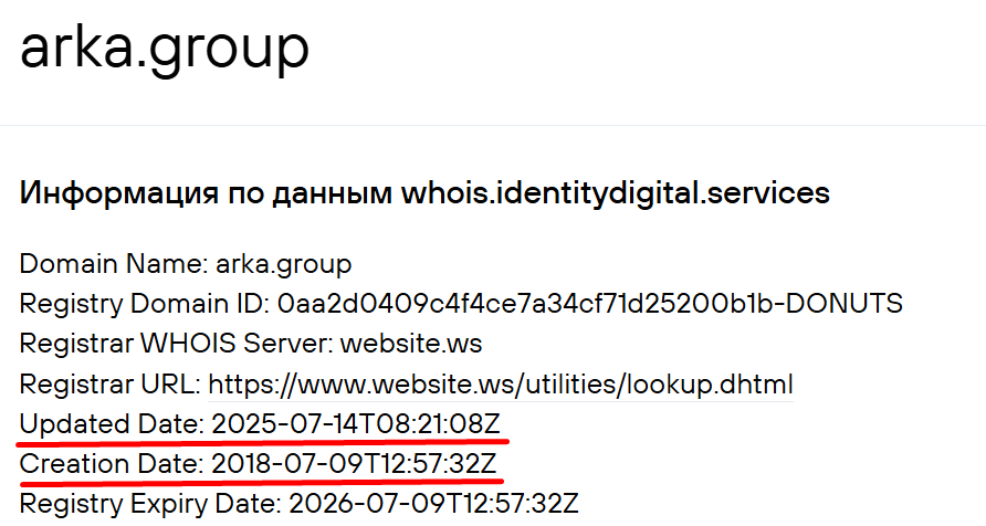 арка групп